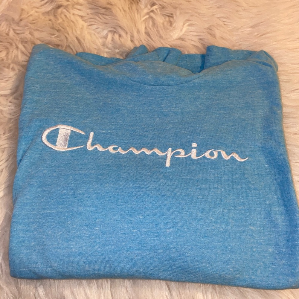 Light blue Champion sweatshirt